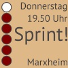 Sprint! am Donnerstag um 19.50 Uhr in Marxheim